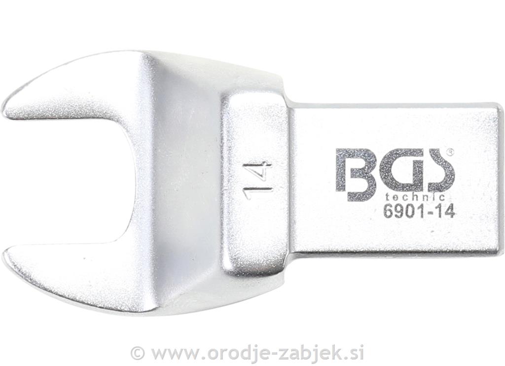 Vtični viličasti ključ /14x19mm BGS TECHNIC