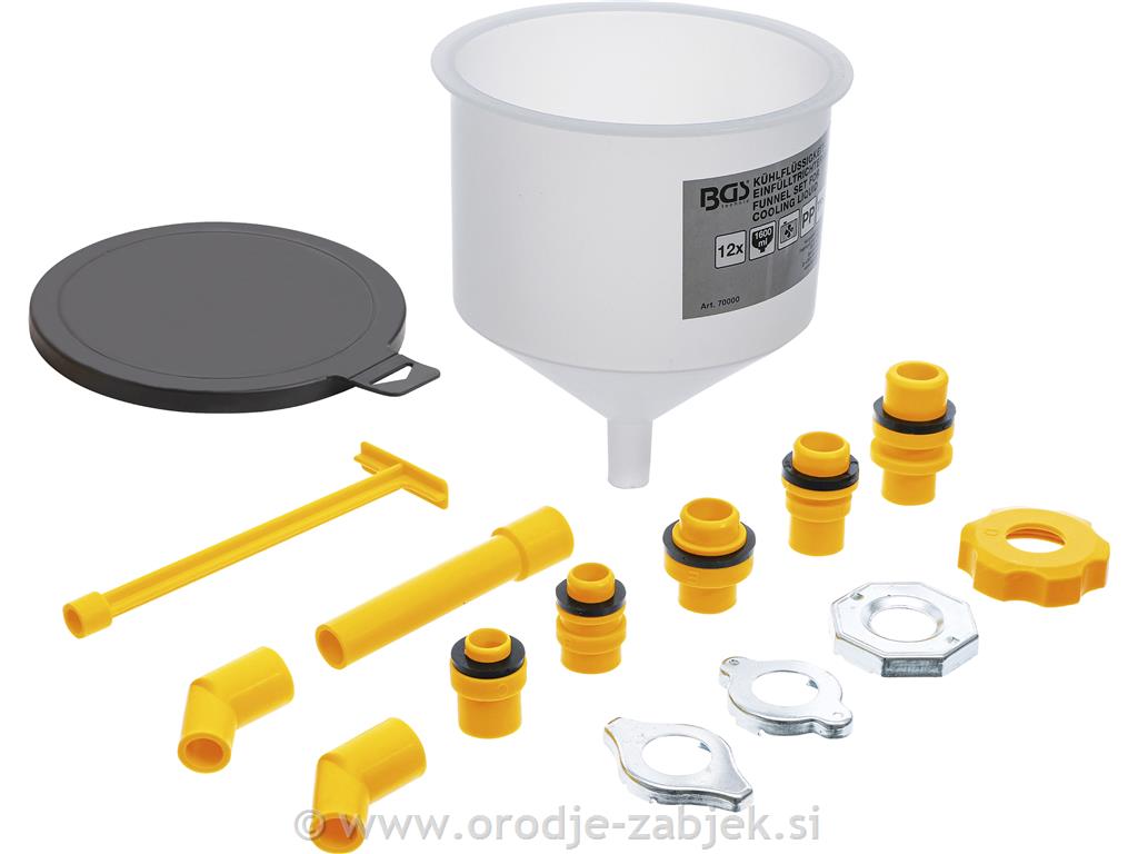 Set za nalivanje hladilne tekočine BGS TECHNIC
