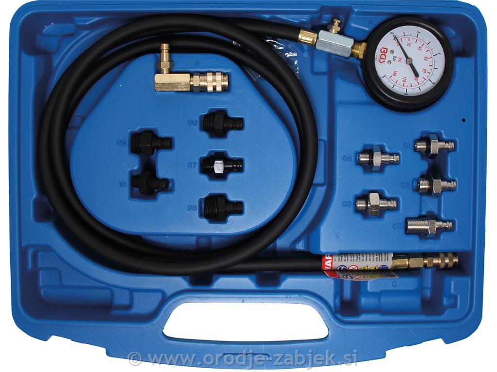 Tester za pritisk olja BGS TECHNIC