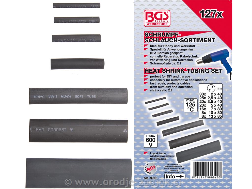 Set skrčk BGS TECHNIC