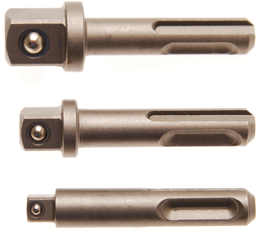 3-delni set reducirjev SDS 1/4", 3/8", 1/2" BGS TECHNIC