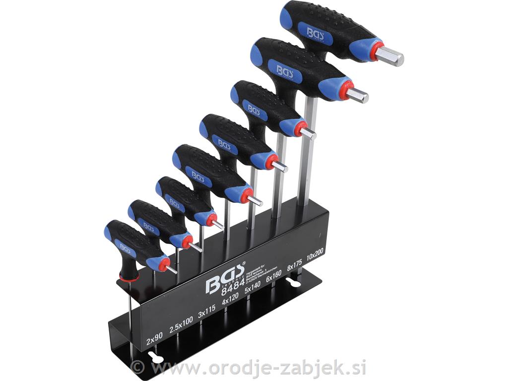 8-delni set imbus ključev 2-10mm BG8484 BGS Technic BGS TECHNIC