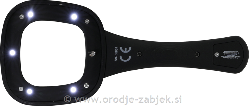 Povečevalno ogledalo z LED lučkami BGS TECHNIC