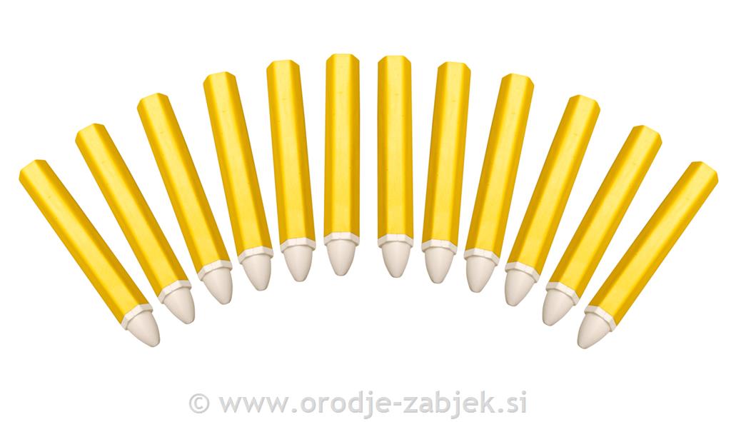 12-delni set belih označevalnih kred BG 8822 BGS TECHNIC
