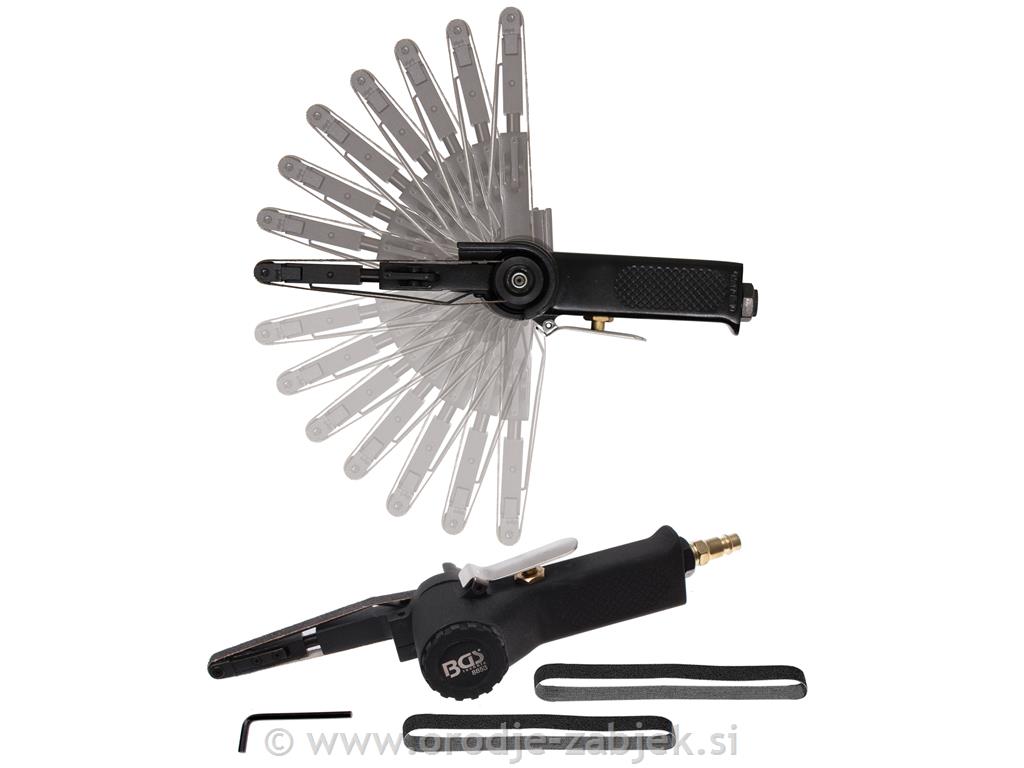 Pnevmatska tračna brusilka za 10 mm brusne trakove BGS TECHNIC