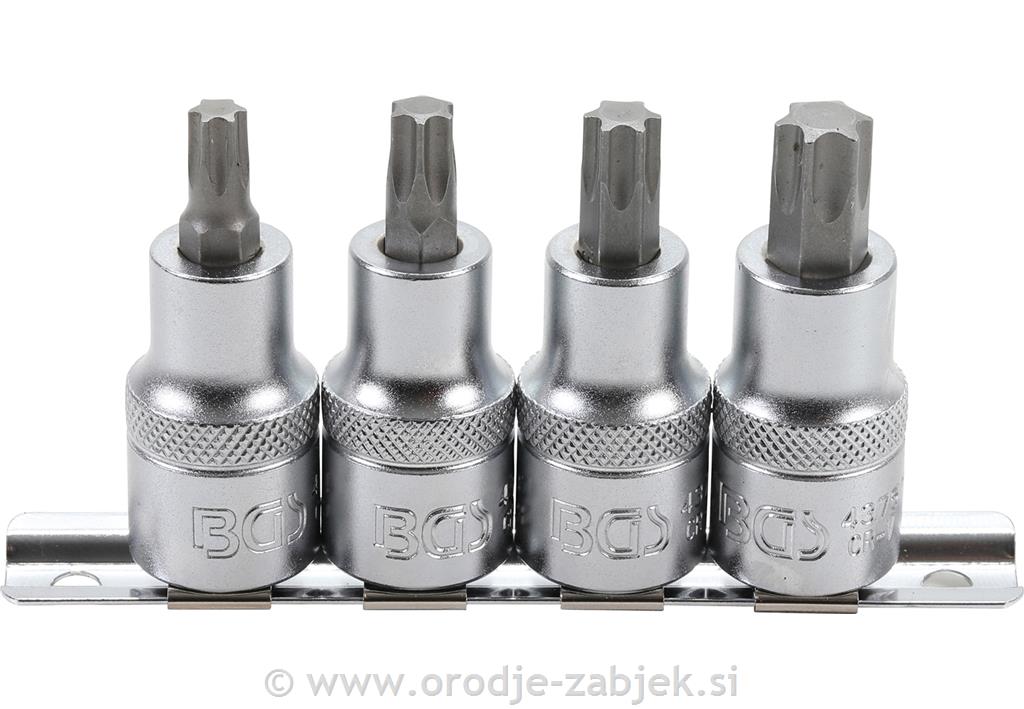 Set nasadnih ključev 1/2" T40-T55 BGS TECHNIC