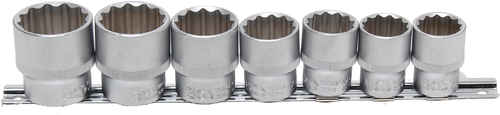 7-delni set nasadnih ključev 12-robi 1/2'' 20-32 mm BGS TECHNIC