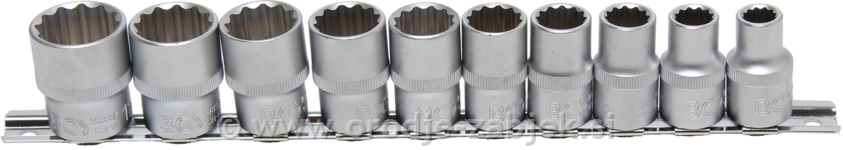 10-delni set 12 robih colskih nasadnih ključev 1/2" BGS TECHNIC
