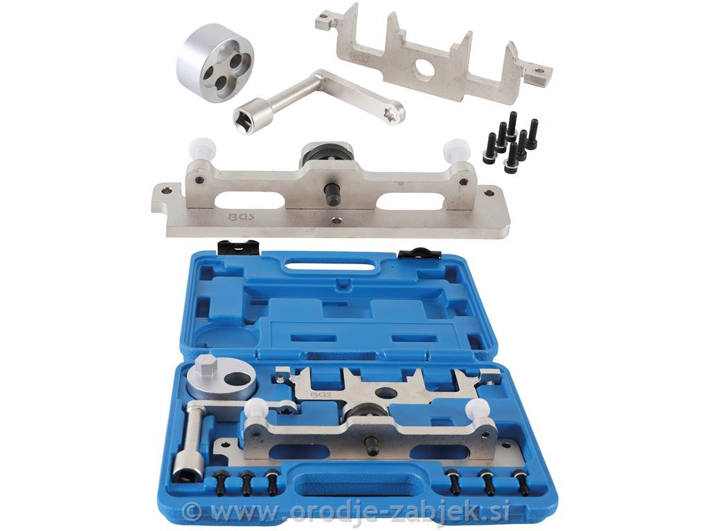 Set orodij za pritrditev verige / za Mercedes-Benz Motor 651 / 10 kosov. BGS TECHNIC