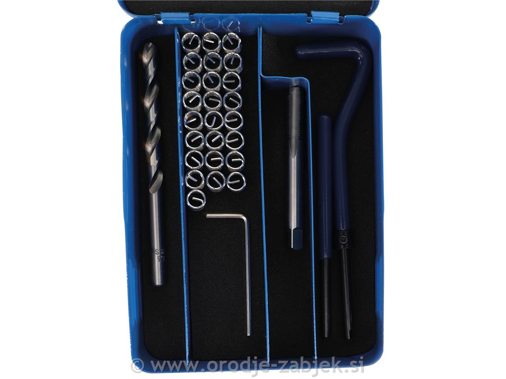Set za popravilo navoja s-M7 x 1,00 BGS TECHNIC