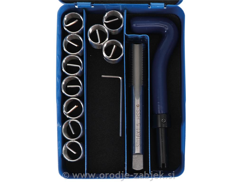 Set za popravilo navoja s-M16 x 1,50 BGS TECHNIC
