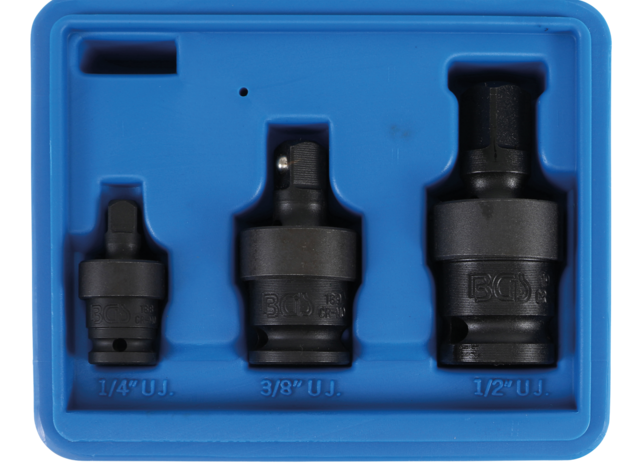 3-delni set zglobov 1/4", 3/8", 1/2" BGS TECHNIC