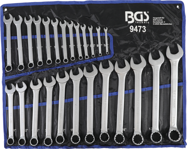 Komplet ključev 1/4"-1.1/4" BGS TECHNIC
