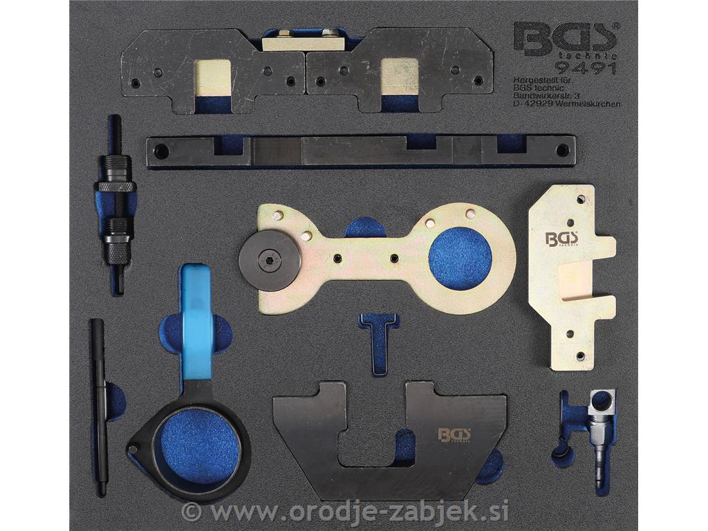 Set orodij za blokado motorja / za BMW M40, M44, M50, M52, M54, M56 BGS TECHNIC