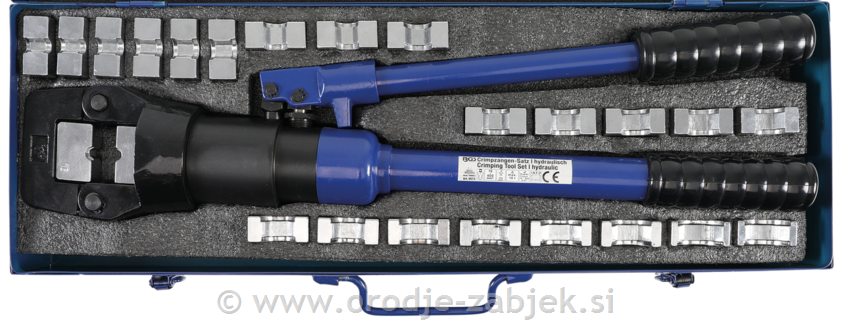 Set za stiskanje priključkov iz aluminija in bakra 16 - 400 mm2 BGS BGS TECHNIC