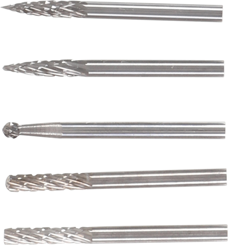5-delni set kratkih HSS svedrov BGS TECHNIC
