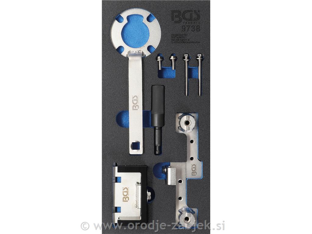 Set orodja za blokado motorja / za Ford 2.5, Volvo 1.6 - 2.5 & 2.4D BGS TECHNIC