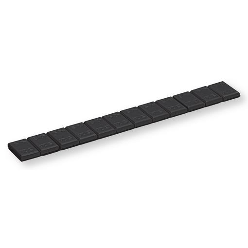 Črne lepljive uteži 100x(12x5G) 