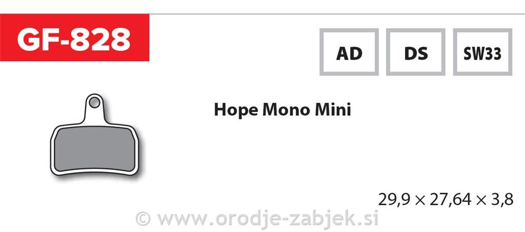 Zavorne ploščice zmes SW33 GOLDFREN