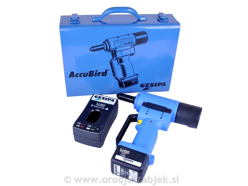 Baterijski kovičnik AccuBird 14.4V/1.3Ah 