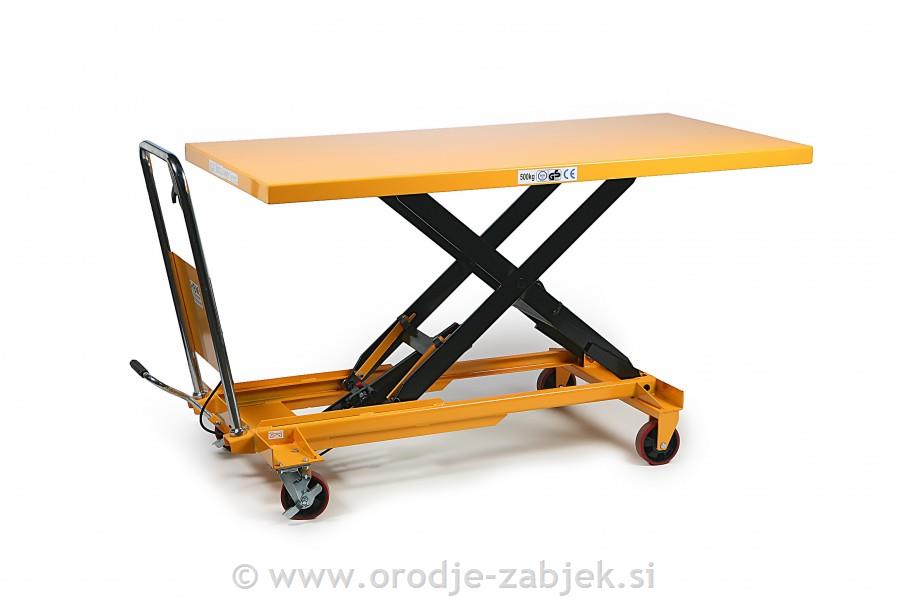 Podalšana dvižna miza 500 kg HB
