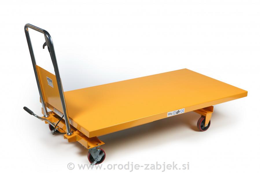 Podalšana dvižna miza 500 kg HB