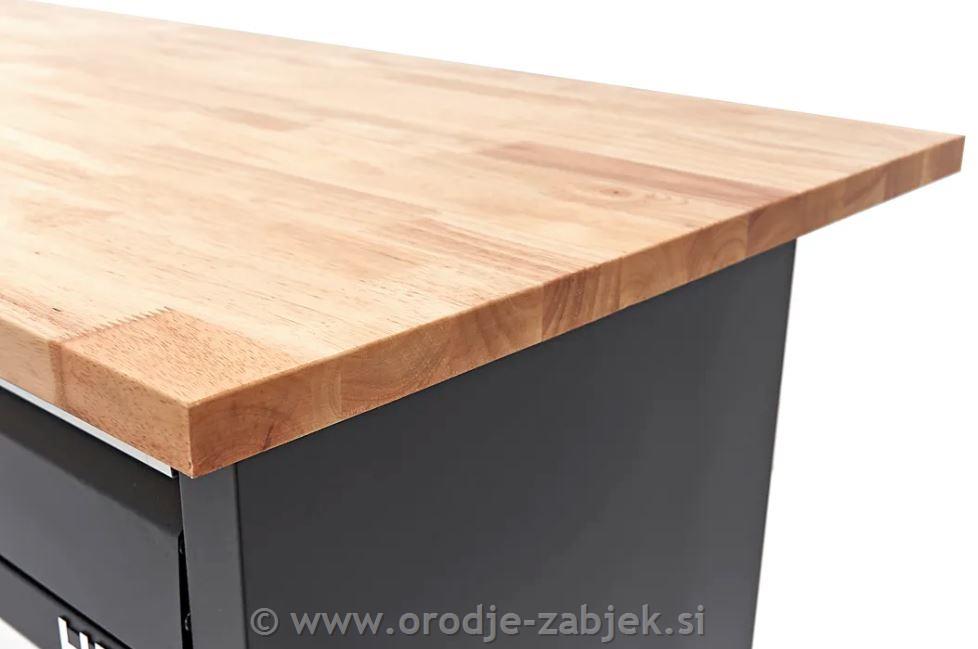 Delovna miza 171 cm z vrati in predali HB