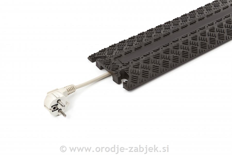 Kabelski kanal - črn 100cm HB