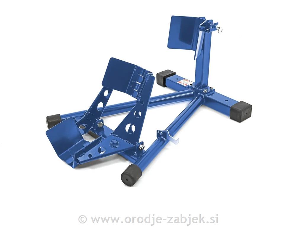 Stojalo za motorno kolo - modro HB
