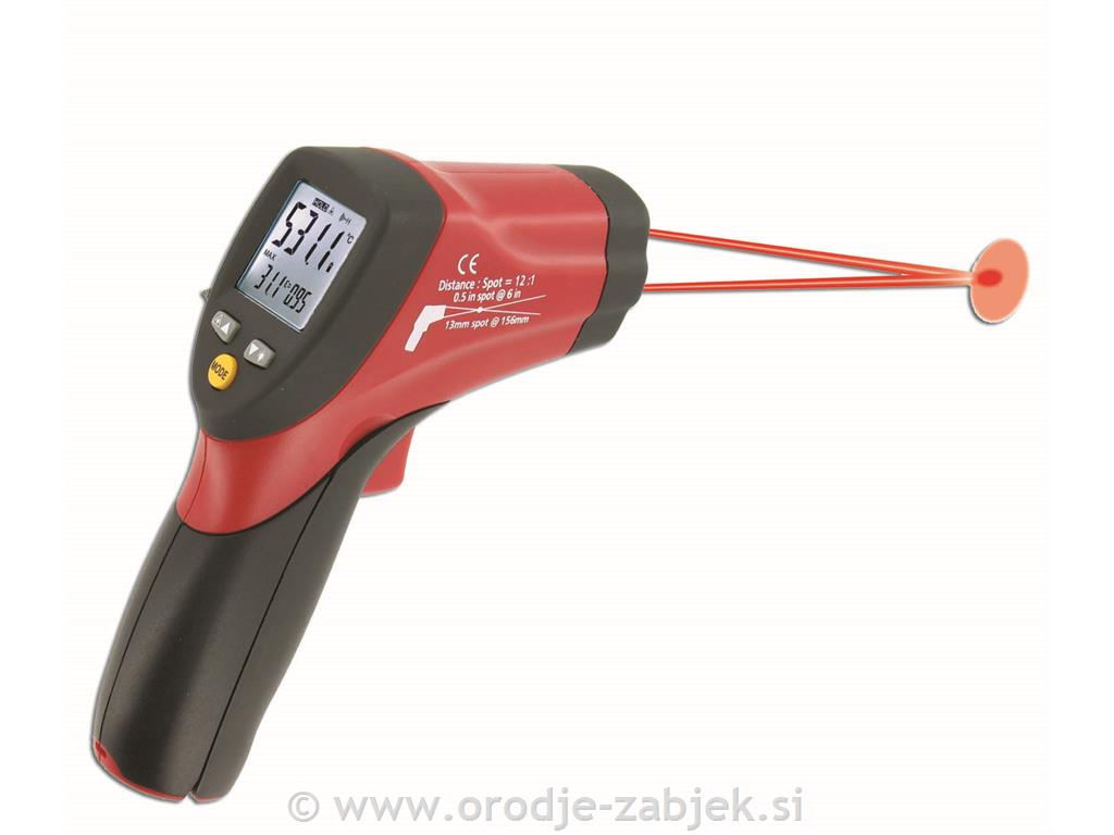 Laserski merilnik temperature (-50°C-550°C) HUBITOOLS