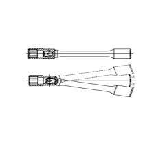 6-delni set podaljškov Wobble-Fix 1/4'' KOKEN