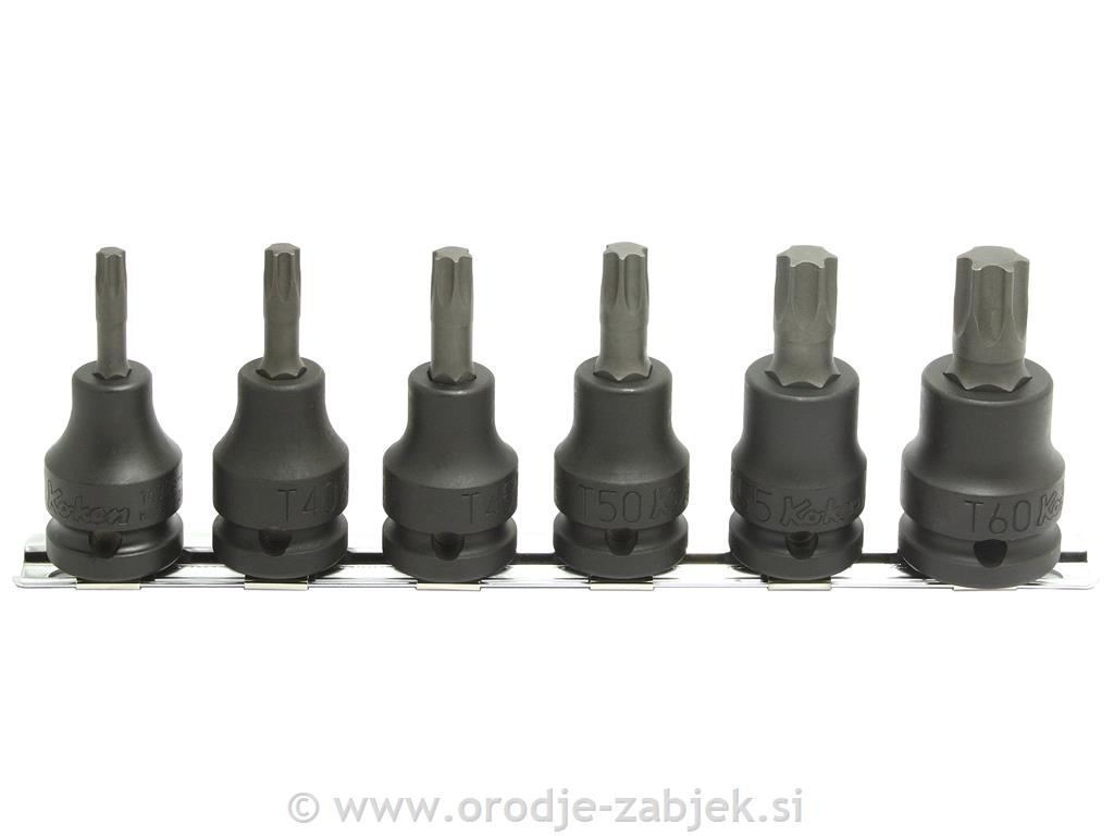 TORX 1/2" garnitura nasadnih ključev KOKEN