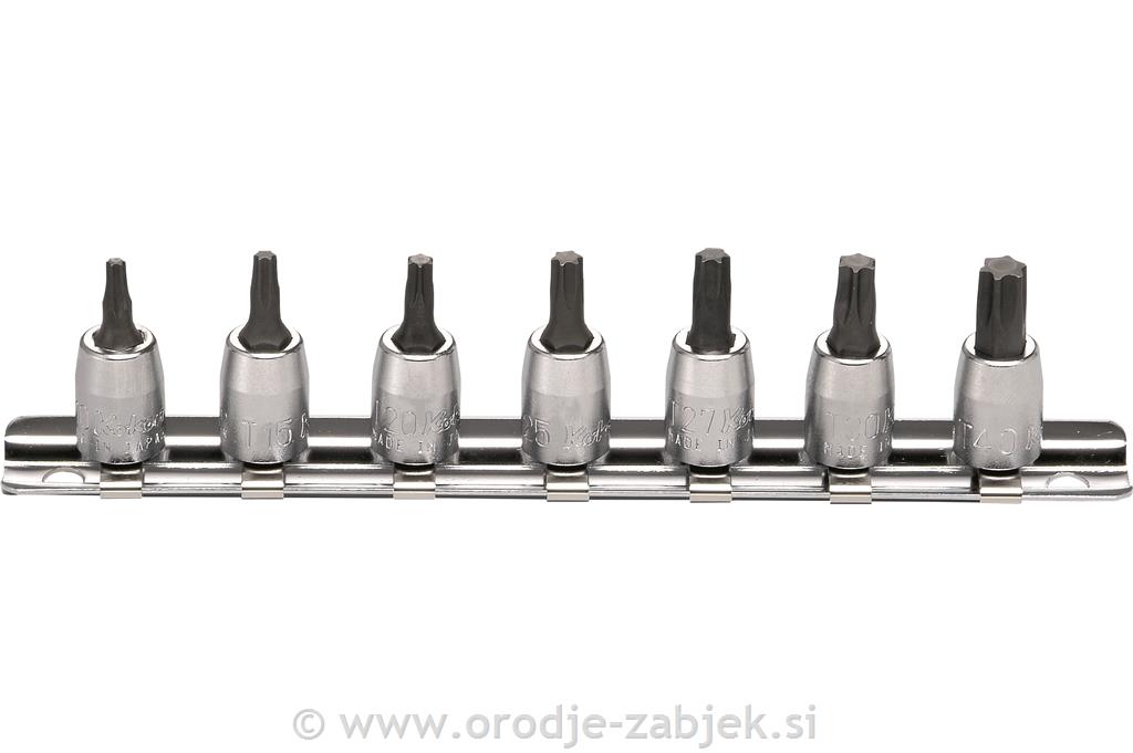 TORX 1/4" garnitura nasadnih ključev KOKEN
