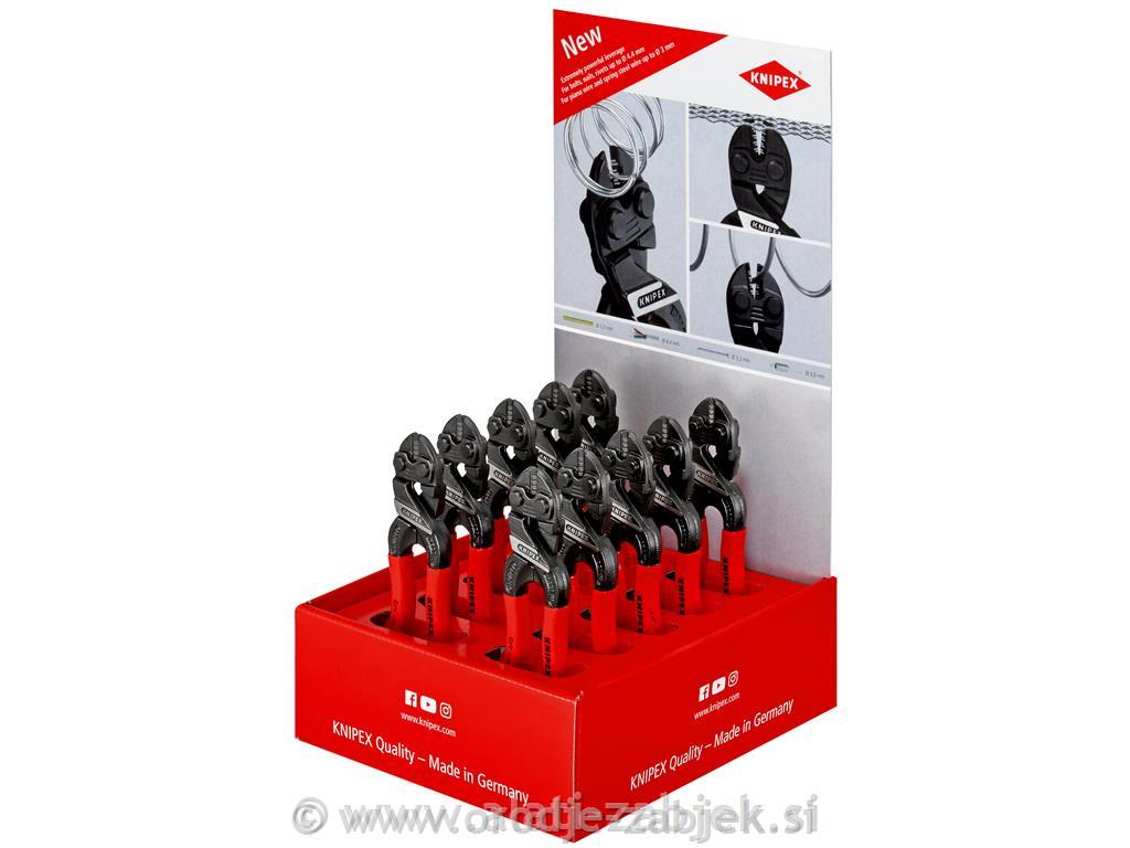 Prodajno stojalo s ščipalkami CoBolt 71 01 160 KNIPEX