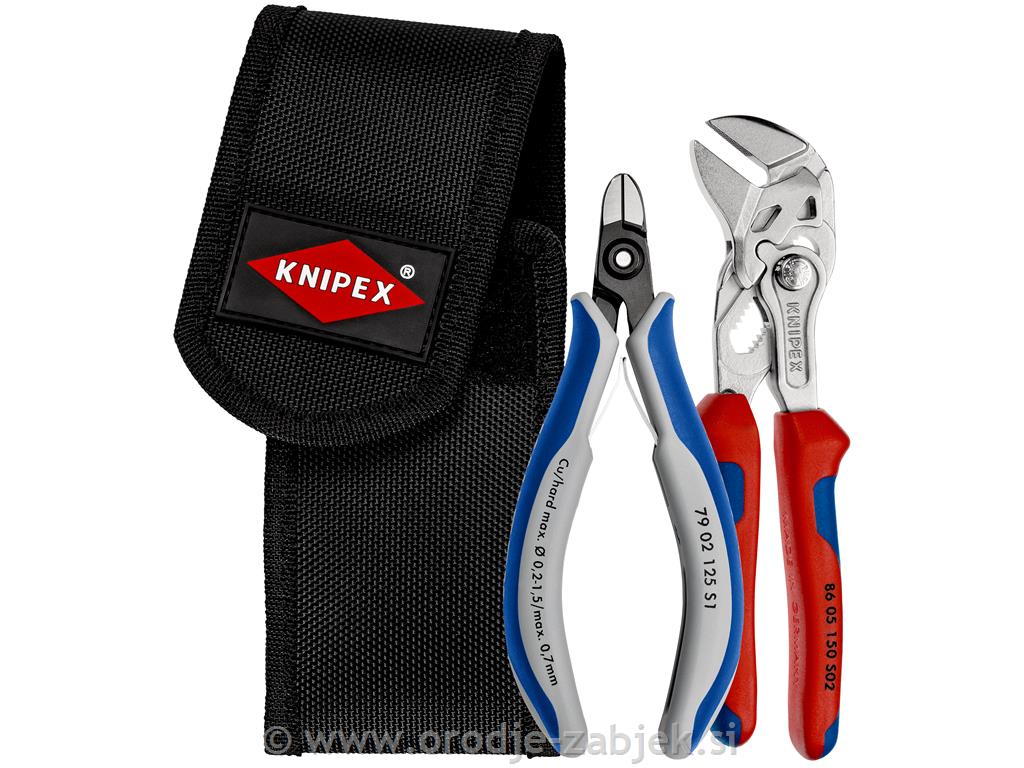 Set klešč za rezanje kabelskih vezic 00 19 72 V01 KNIPEX