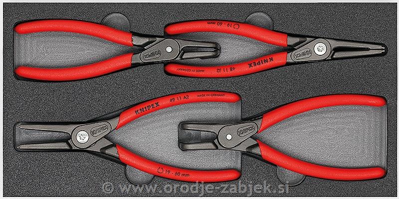 Precizne krožne klešče 00 2001 V09 KNIPEX