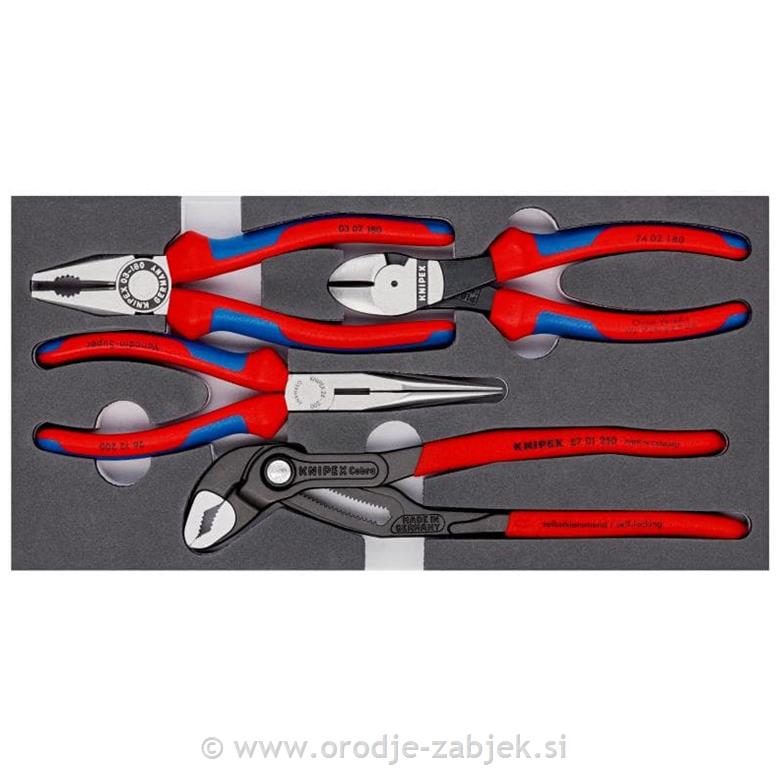 Osnovni set klešč 00 20 01 V15 KNIPEX