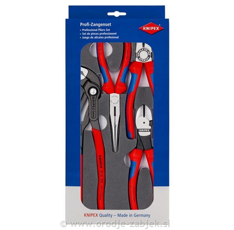 Osnovni set klešč 00 20 01 V15 KNIPEX