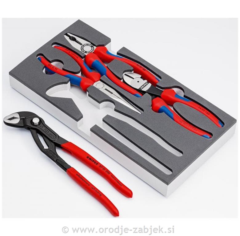 Osnovni set klešč 00 20 01 V15 KNIPEX