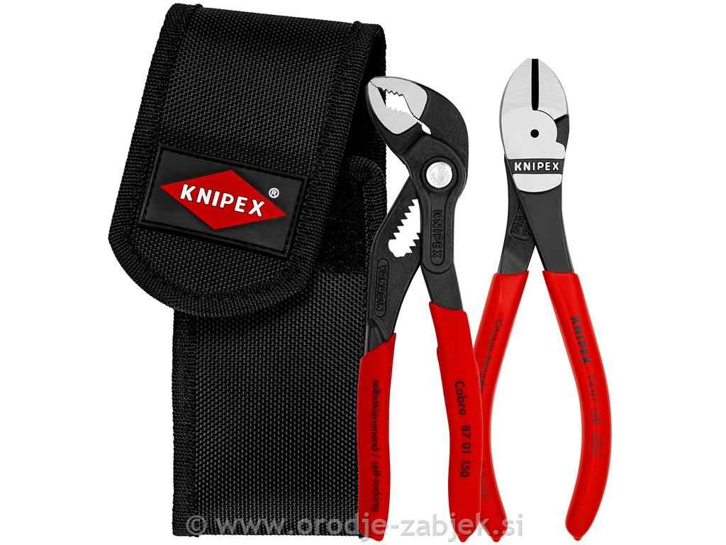 Mini klešče in ščipalke v torbici 00 20 72 V02 KNIPEX