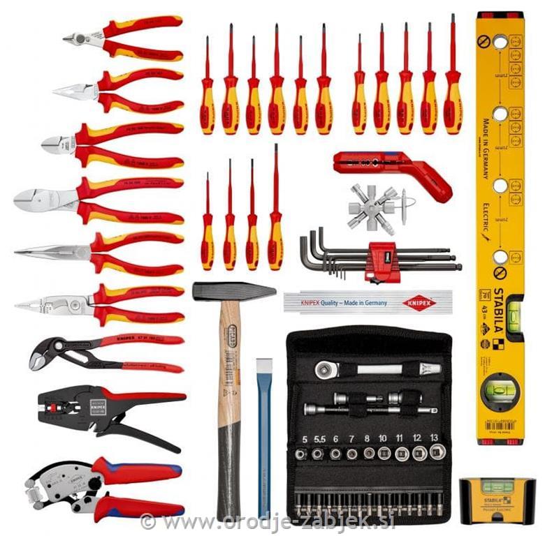 Kovček z orodjem "BIG Basic Move" ElectricPlus 00 21 06 KNIPEX