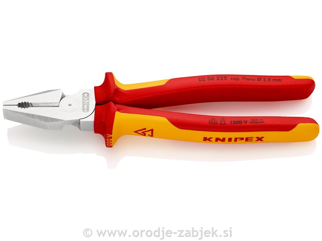 VDE kombinirane klešče 02 06 225 KNIPEX