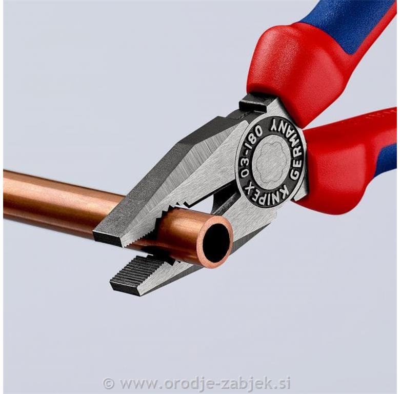 Kombinirane kromirane klešče 03 02 180 KNIPEX