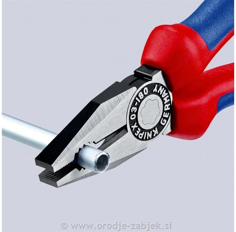 Kombinirane kromirane klešče 03 02 180 KNIPEX