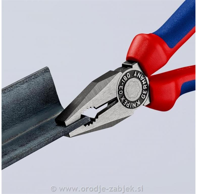 Kombinirane kromirane klešče 03 02 180 KNIPEX