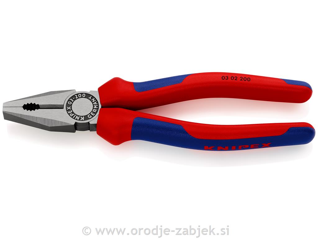 Kombinirane kromirane klešče 03 02 200 KNIPEX