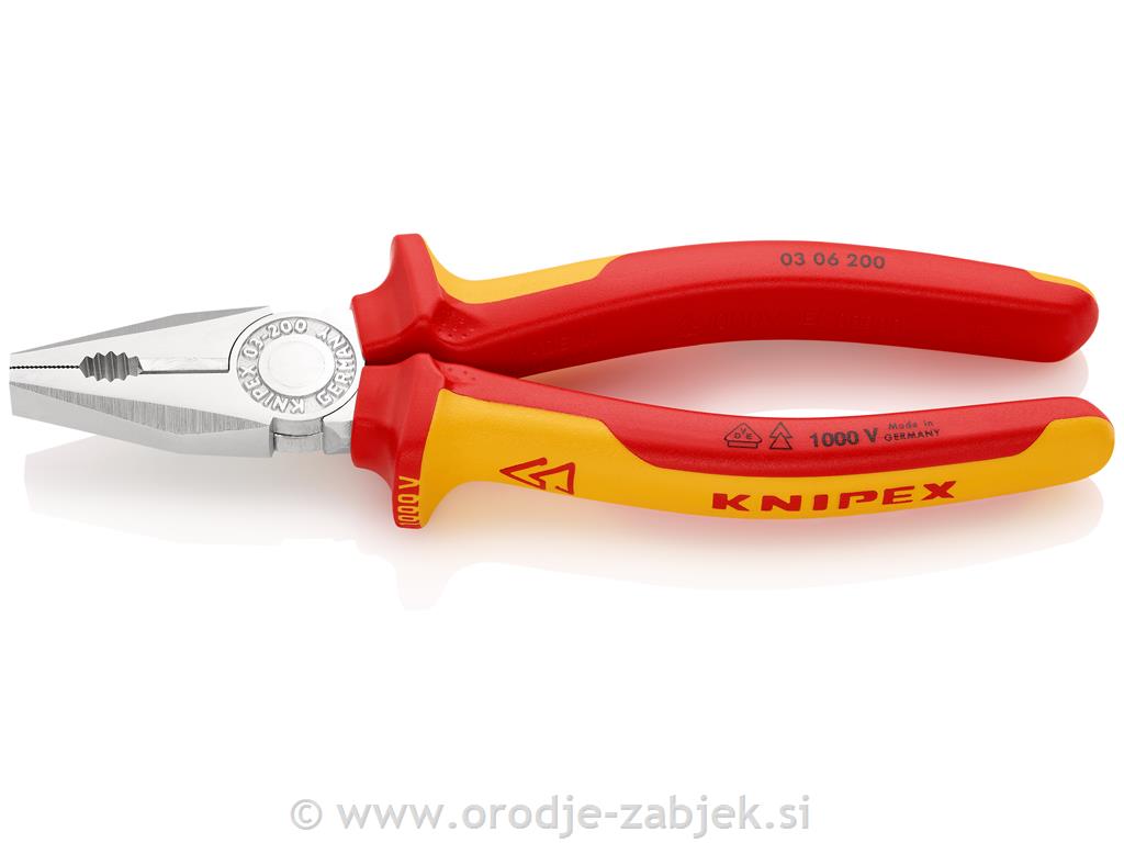 VDE kombinirane klešče 03 06 200 KNIPEX