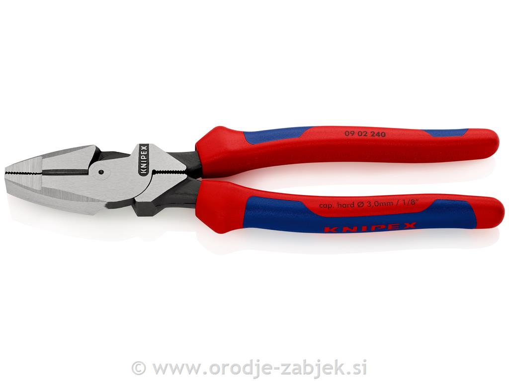 Polirane kombinirane klešče 09 01 240 KNIPEX