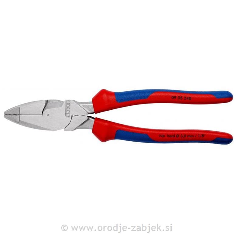 Kombinirane klešče 09 05 240 KNIPEX