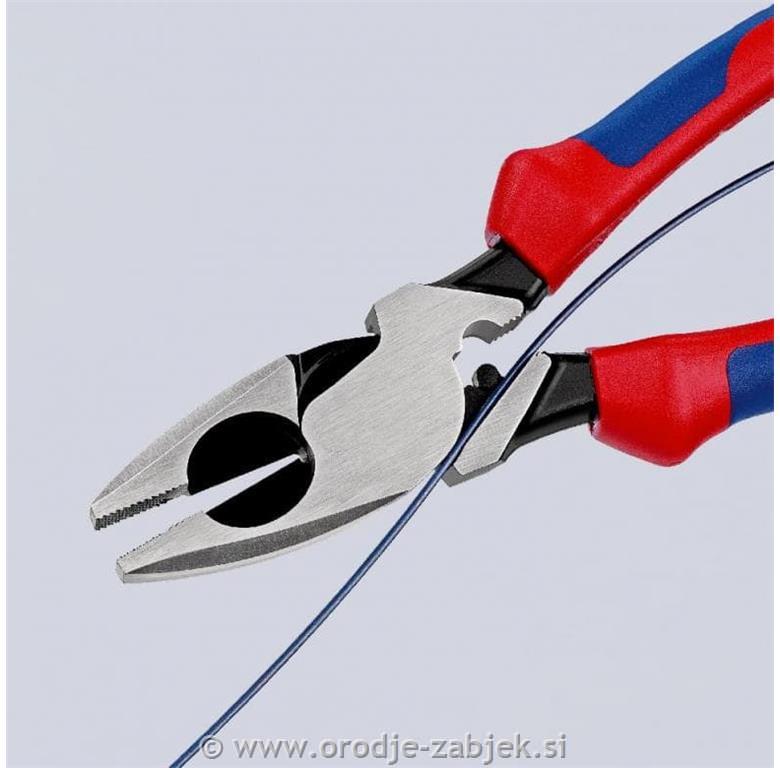 Polirane kombinirane klešče 09 12 240 KNIPEX